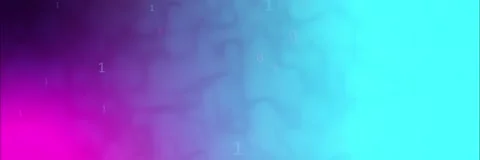 Magenta and cyan binary code background template animation Stock Footage 340557701