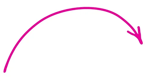 Magenta arrow white Stock Footage 250010477