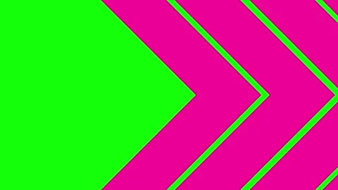 Magenta background arrow green Stock Footage 245176114