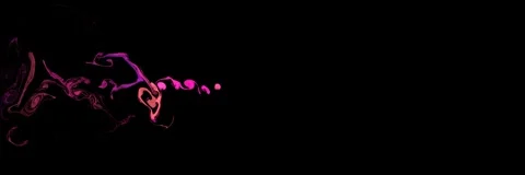 Magenta Bloom Vibrant Fluid Abstract Slow Motion 8K Ultra HD Version 02 Stock-Footage 331571553
