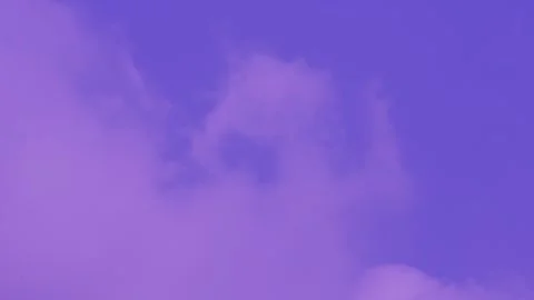 Magenta Clouds Blue Sky Timelapse Stock Footage 266141761