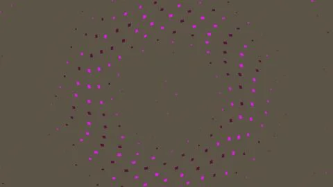 Magenta geometric dots on dark background イラスト素材