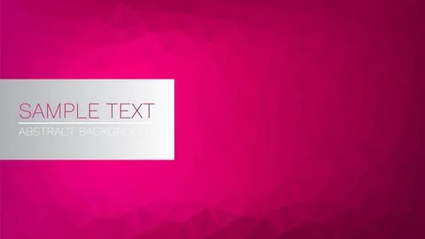 Magenta gradient background for infographics, template, web design Stock Illustration