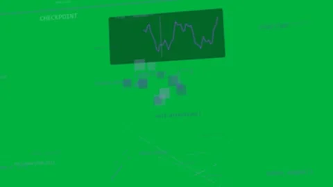 Magenta guide sweeping causing purple group shifting, showing attention node on Video stock 329549037