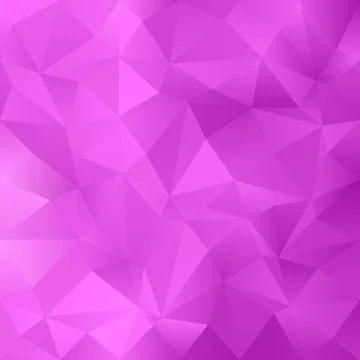 Magenta irregular triangle pattern background Stock Illustration