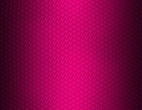 Magenta, light and dark gradient snake skin pattern, short sharp scale 스톡 일러스트