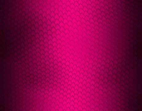 Magenta, light and dark gradient snake skin pattern, long sharp scale イラスト素材