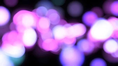 Magenta Lights Bokeh Stock Footage 97401818