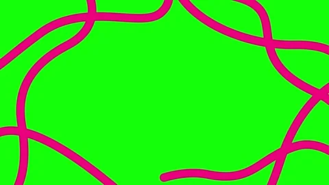 Magenta line 5 green Stockbeeldmateriaal 304954028