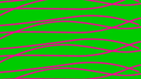 Magenta lines background green Stock Footage 231624994