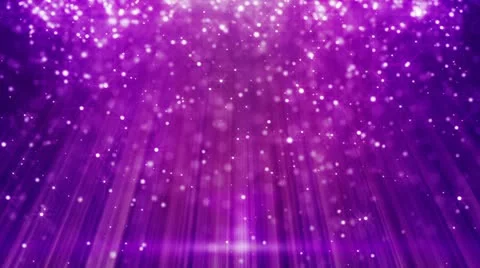 Magenta loopable background flying particles in light beams Stock Footage 12708210