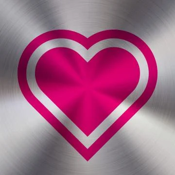 Magenta metal Technology Background Stock Illustration