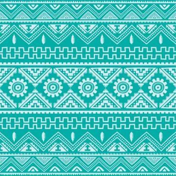 Magenta native american ethnic pattern Stock Illustration