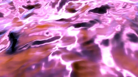 Magenta neon abstract waves undulating on a dark background. Stock Footage 315433500