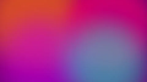 Magenta Orange Blue Widescreen Motion Background Blur Gradient Loop Video stock 345897665