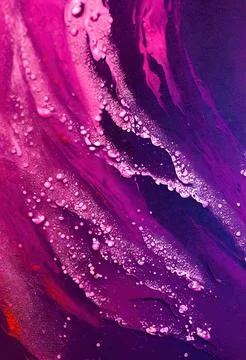 Magenta Paint splatter Stock Illustration