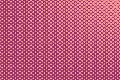 Magenta pink background with halftone pattern. Retro pop art texture. Stock Illustration
