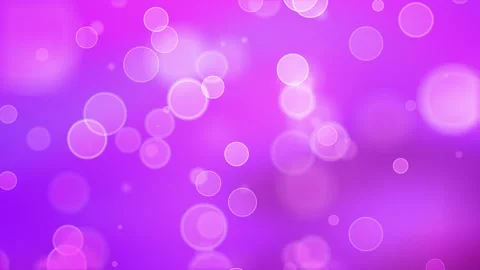 Magenta pink bokeh particles background, soft glowing spheres seamless loop, 4k Stock Footage 334054381