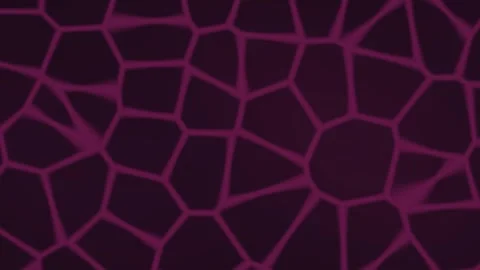 Magenta Polygon Network Background Seamless Loop Stock Footage 340587696