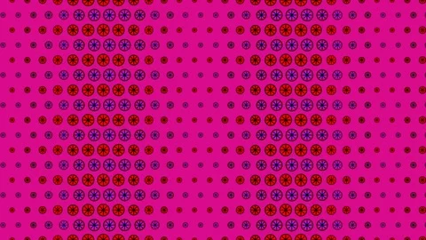 Magenta Pop Art Halftone Gradient Background Stock Footage 342584526