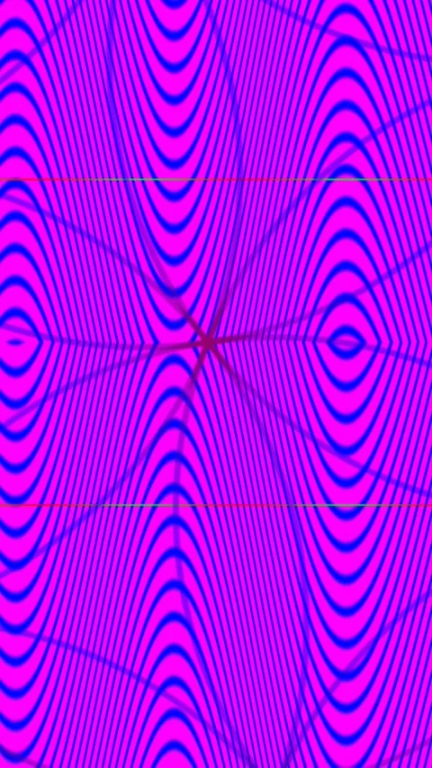 Magenta Purple Interference Wave Pattern Motion Background Видео 342984682