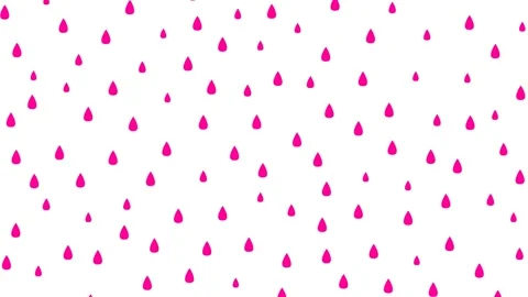 Magenta rain white Stock Footage 252370301