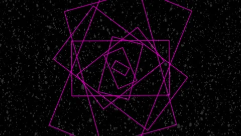 Magenta Rectangles Over Dark Speckled Background abstract Stock Footage 317546123