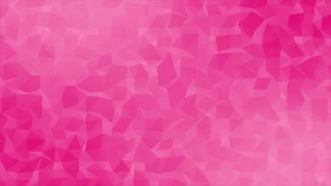 Magenta red abstract low poly design wiggling complex geometrical background Video stock 302559655