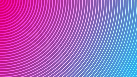 Magenta red and blue gradient background with moving repeating lines Stock Footage 245420931