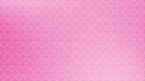 Magenta red circular dots forming circular half tone geometrical background Stock Footage 307518051
