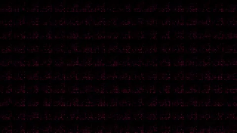 Magenta red hi-tech circular dots half tone futuristic geometrical background Stock Footage 307517055