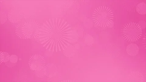 Magenta red slowly falling white flower pattern elegant natural background Video stock 307674848