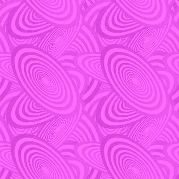 Magenta seamless ellipse pattern background Иллюстрация