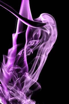 Magenta smoke Stock Illustration