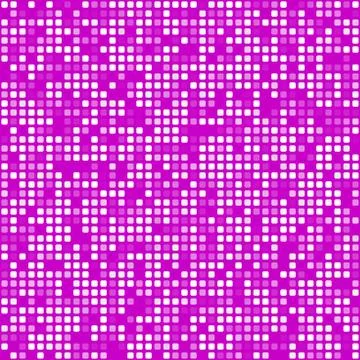 Magenta square pixel mosaic background 库存插图