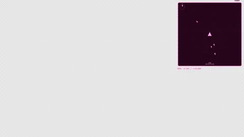 Magenta Tactical Map HUD Interface Element Stock Footage 335136162