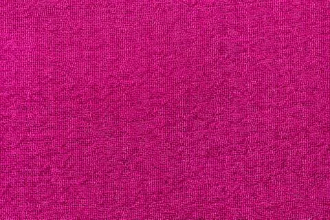 Magenta thread fabric pattern macro closeup Foto stock