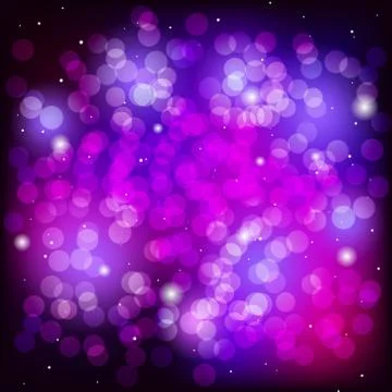 Magenta vector    bokeh glare background Illustrazione stock