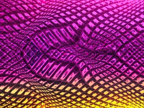 Magenta - yellow abstract patterns. Dynamic waves. Abstract background. 库存插图