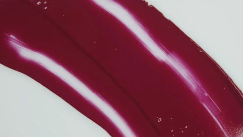 Magento. Red lipstick Stock Footage 242760579