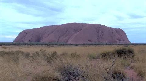 Magic of Aboriginal Uluru Stock Footage 44547056