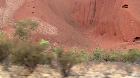 Magic of Aboriginal Uluru 스톡 동영상 45797019
