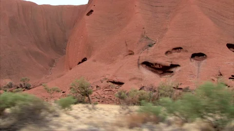 Magic of Aboriginal Uluru Stock Footage 47192779
