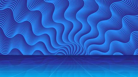 Magic abstract background with rays of light Stock Illustration