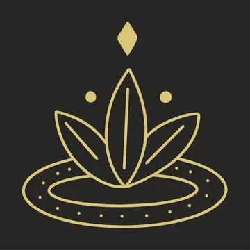 Magic abstract element vector illustration Stock Illustration