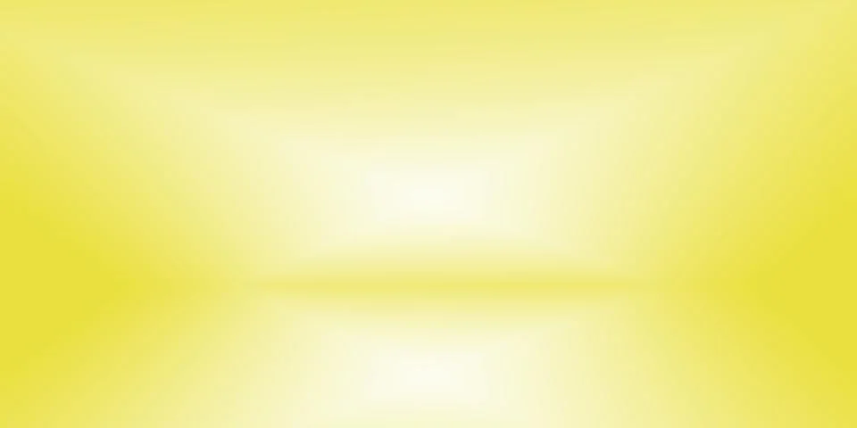 Magic abstract soft colors of shining yellow gradient studio background. Stock Illustration