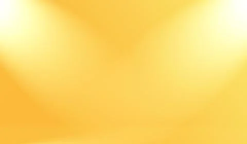 Magic abstract soft colors of shining yellow gradient studio background. Stock Illustration