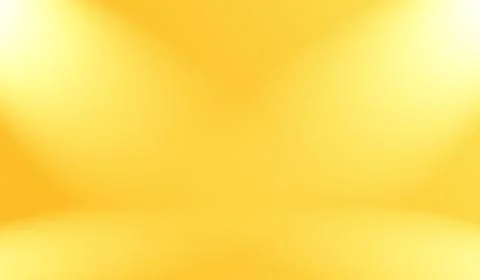 Magic abstract soft colors of shining yellow gradient studio background. Stock Illustration
