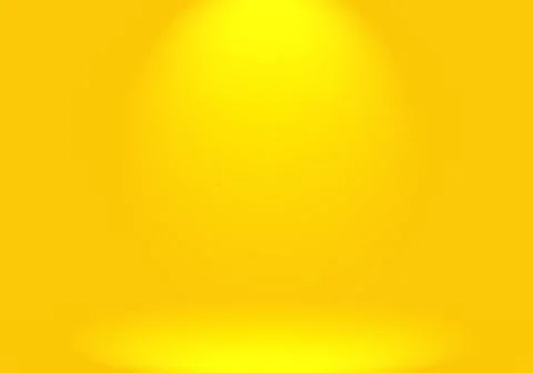 Magic abstract soft colors of shining yellow gradient studio background. Stock Illustration