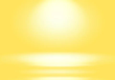 Magic abstract soft colors of shining yellow gradient studio background. Stock Illustration